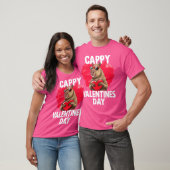 Capybara Cappy Valentijnsdag T-shirt (Unisex)