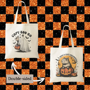 Capybara Capy Halloween Funny Capy-Boo-Ra Schattig Tote Bag