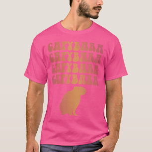Capybara Capybara Capybara Apparel T-shirt