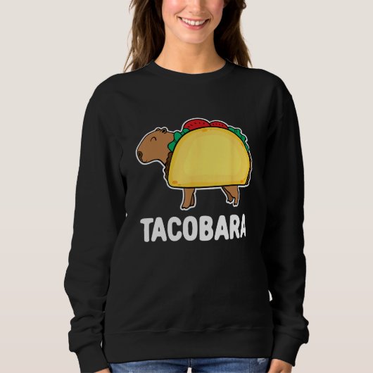 capybara capybara in een taco trui (Voorkant)
