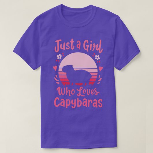 Capybara Capybara Lover T-shirt (Design voorkant)