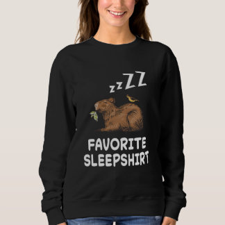 Capybara Capybaras Nap Slaap pyjama nacht Trui