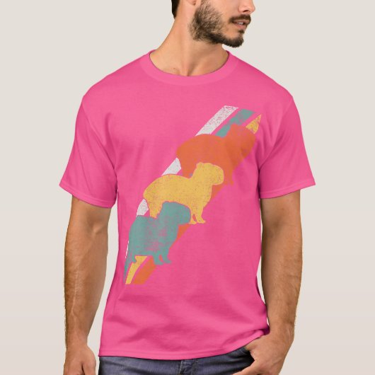 Capybara Capybaras T-shirt (Voorkant)