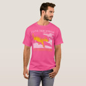 Capybara Carbonara Ik hou van dit dier, de Carbona T-shirt (Voorkant volledig)