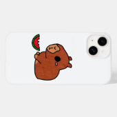 Capybara Case-Mate iPhone Case (Achterkant (horizontaal))