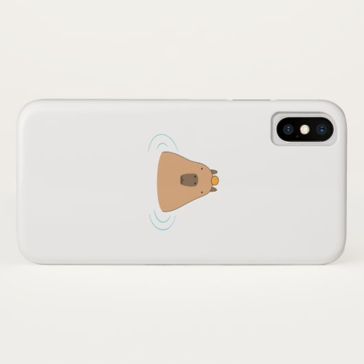 Capybara Case-Mate iPhone Case (Achterkant (horizontaal))