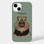 Capybara Case-Mate iPhone Case (Achterkant)