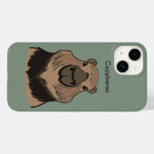 Capybara Case-Mate iPhone Case (Achterkant (horizontaal))