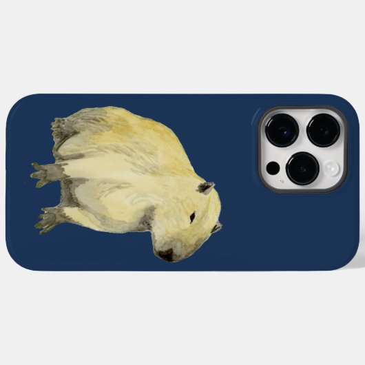 Capybara Case-Mate iPhone Case (Achterkant (horizontaal))