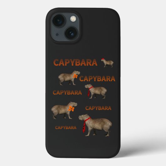 Capybara Case-Mate iPhone Case (Achterkant)