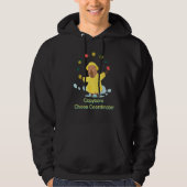 Capybara Chaos Coordinator Fruits Playful Capy Man Hoodie (Voorkant)
