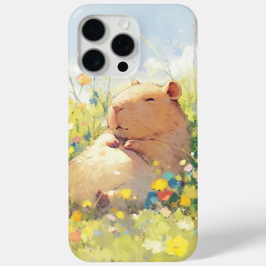 Capybara Chillen Case-Mate iPhone Case (Achterkant)