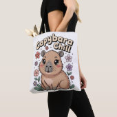 Capybara Chillen Tote Bag (Dichtbij)