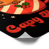 Capybara Christmas Shirt, Funny Capy Holidays  Poster (Hoek)
