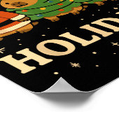 Capybara Christmas Shirt, Funny Capy Holidays Poster (Hoek)