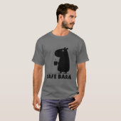 Capybara Coffee Cafe Bara Grappige Capy Lieve Capy T-shirt (Voorkant volledig)