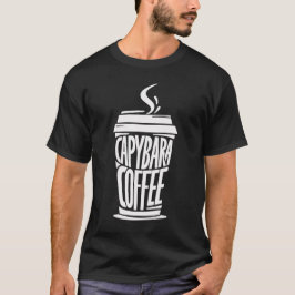 Capybara Coffee Shirt | Grappig Dierenvriend T-shi
