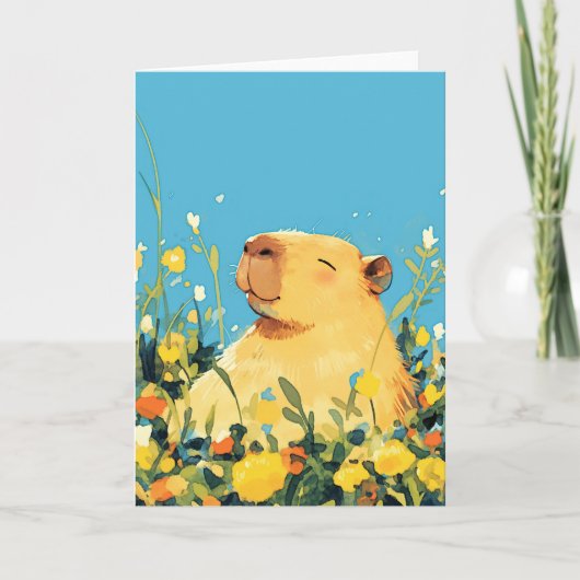 Capybara Comfort is already in het Nederlands: Cap Kaart (Voorkant)