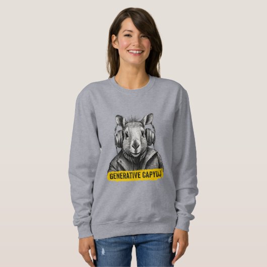 Capybara cool leuk T-shirt (Voorkant volledig)