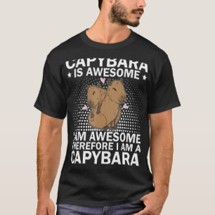 Capybara Costume is Geweldige T-shirt