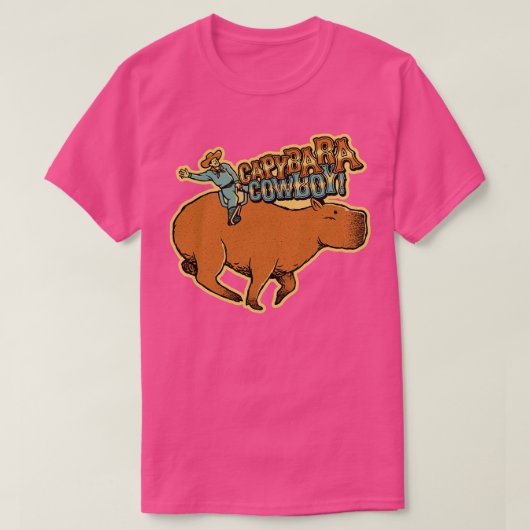 Capybara Cowboy door Tobe Fonseca T-shirt (Design voorkant)