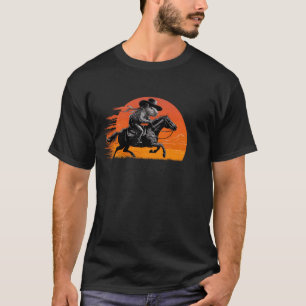 Capybara Cowboy en Paard Avonturen Grappig T-shirt