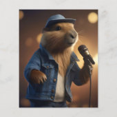 Capybara Cowboy: Serenading the Wild West (Achterkant)