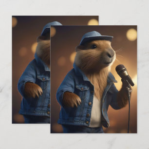 Capybara Cowboy: Serenading the Wild West