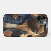 Capybara Cowboy: Serenading the Wild West Case-Mate iPhone Case (Achterkant (horizontaal))