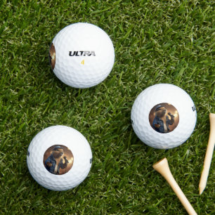 Capybara Cowboy: Serenading the Wild West Golfballen