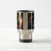 Capybara Cowboy: Serenading the Wild West Reisbeker (Center)