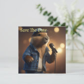 Capybara Cowboy: Serenading the Wild West Save The Date (Staand voorkant)