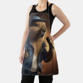 Capybara Cowboy: Serenading the Wild West Schort (Insitu)