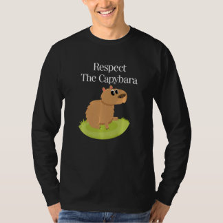 Capybara  Cute Pet Animal Rodent Mammal Wildlife   T-shirt