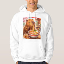 Capybara die Ramen eet