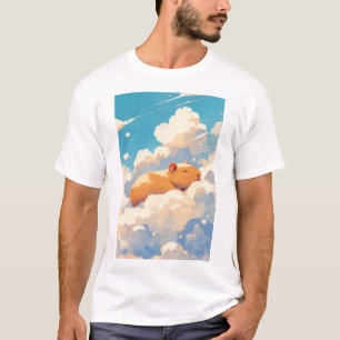 Capybara Dromen in de Wolken T-shirt