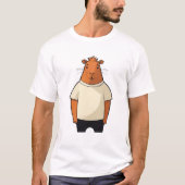 Capybara dude t-shirt (Voorkant)
