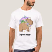 Capybara Easter T-shirt (Voorkant)