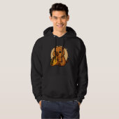 Capybara Eating Taco Mexican Capybara Kawaii Anime Hoodie (Voorkant volledig)