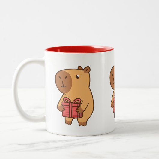 Capybara en Cadeau Mok | Schattigee Gift Mok voor (Links)