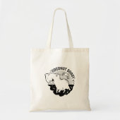 Capybara en Frog Cartoon Tote Bag (Voorkant)