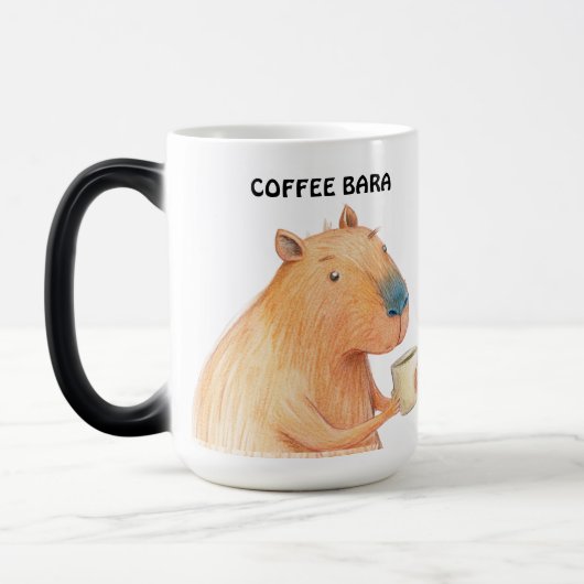 CAPYBARA EN KOFFIELIEFHEBBERS MOK (Links)