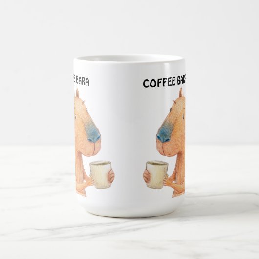 CAPYBARA EN KOFFIELIEFHEBBERS MOK (Midden)