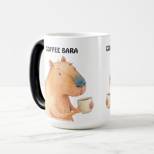 CAPYBARA EN KOFFIELIEFHEBBERS MOK (Voorkant links)