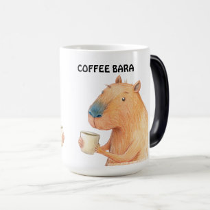 CAPYBARA EN KOFFIELIEFHEBBERS MOK