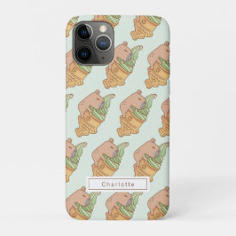 capybara en matchende taiyaki ijs patroon Case-Mate iPhone case