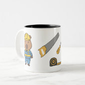 Capybara Engineer Mok | Grappige ingenieurskoffie (Voorkant links)