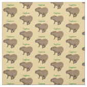  Capybara Fabric Stof (Swatch)