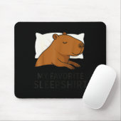 Capybara Favorite Sleepshirt Sleeng Pajamas Boys G Muismat (Met muis)