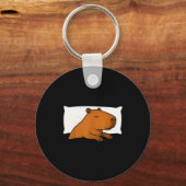 Capybara Favorite Sleepshirt Sleeng Pajamas Boys G Sleutelhanger (Voorkant)